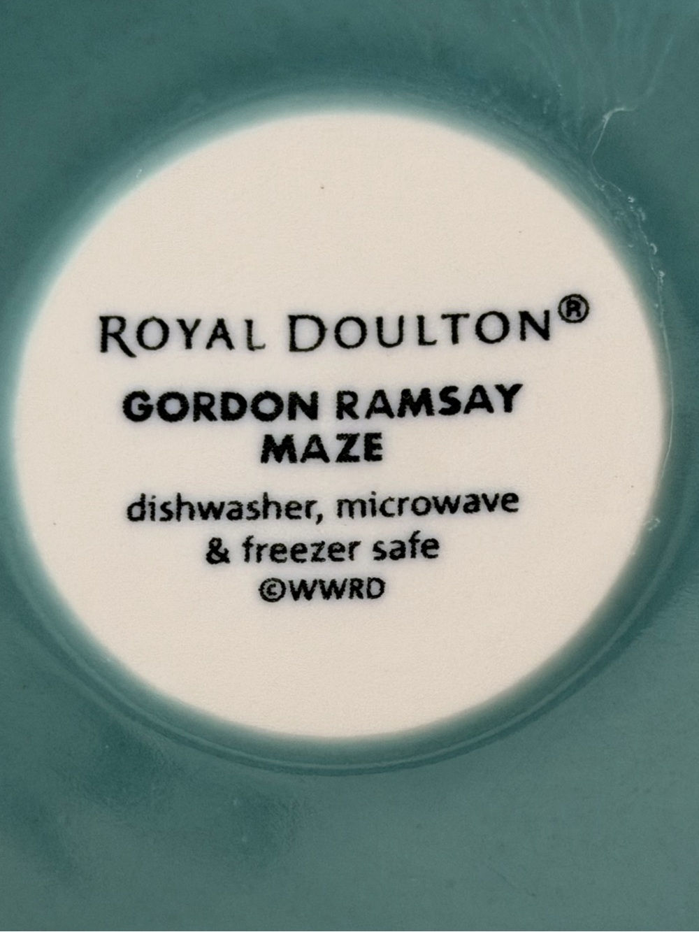 Gordon Ramsay Maze Plates - Picture 2 of 3